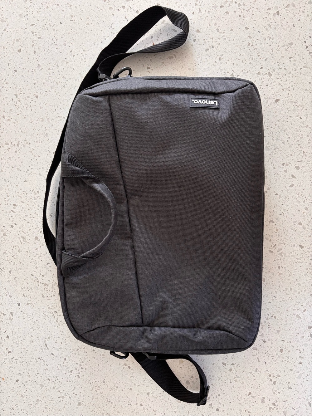 Lenovo Dark Gray Slim Laptop Shoulder Bag for Men